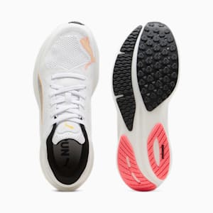 Tenis de correr Magnify NITRO 2 para hombre, PUMA White-Sun Stream-Sunset Glow, extralarge